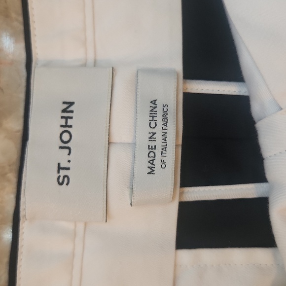 ST JOHN WOMEN DRESS PANTS SILK BLEND - Picture 4 of 12